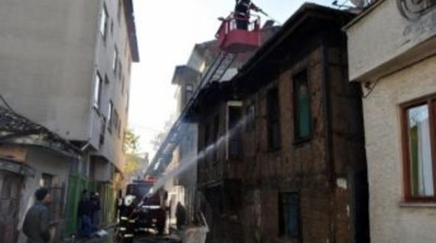 Yenişehir'de Yangın