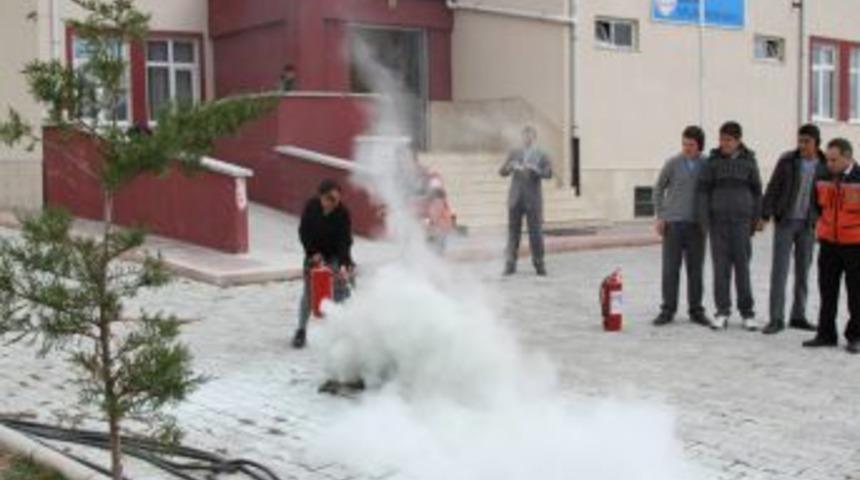 İlk tatbikat Dazkırı'da başlatıldı