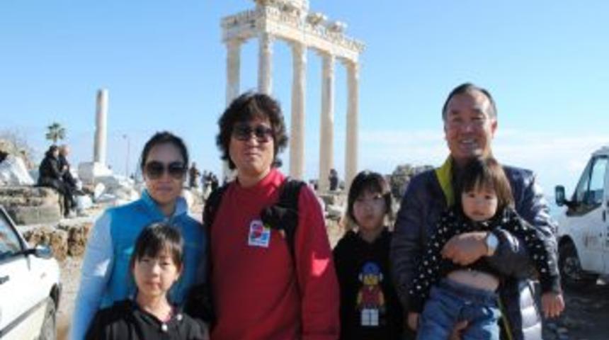 Side'de Antik Kenti Bu Yıl 8 Bin 240 G&uuml;ney Koreli Turist Ziyaret Etti