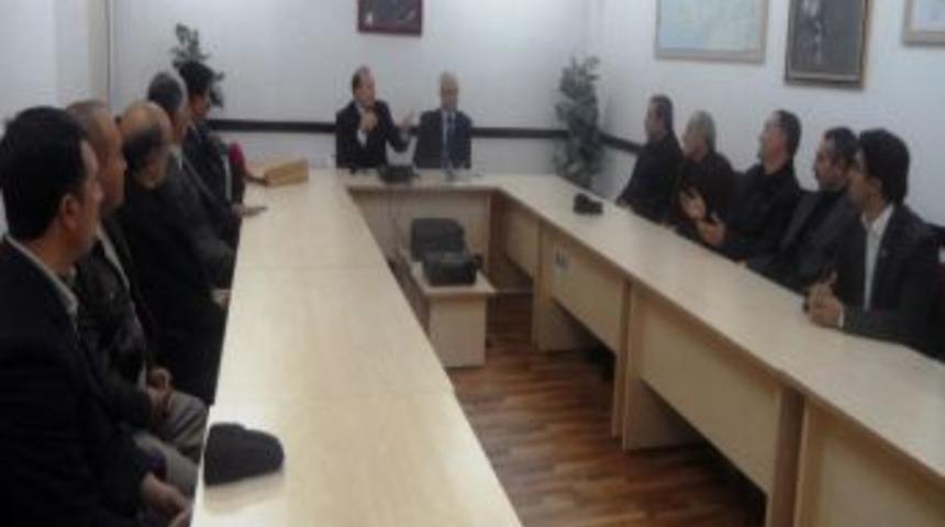 Mahalle Muhtarlarından İl Emniyet M&uuml;d&uuml;rl&uuml;ğ&uuml;ne Ziyaret