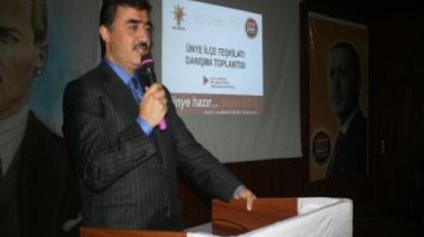 Ak Parti &Uuml;nye İl&ccedil;e 4. Divan Kurulu Toplantısı