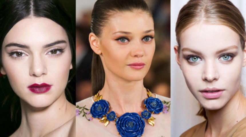 İlkbahar / Yaz 2015 makyaj trendleri