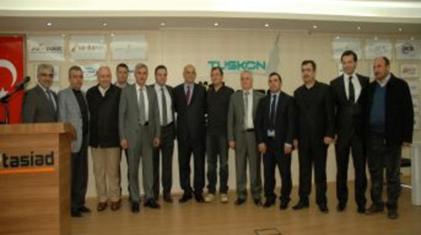 "T&uuml;rkiye'nin Sanayisi Inşaat &Uuml;zerine Kurulu, Inşaat Durursa Sanayi De Durur"