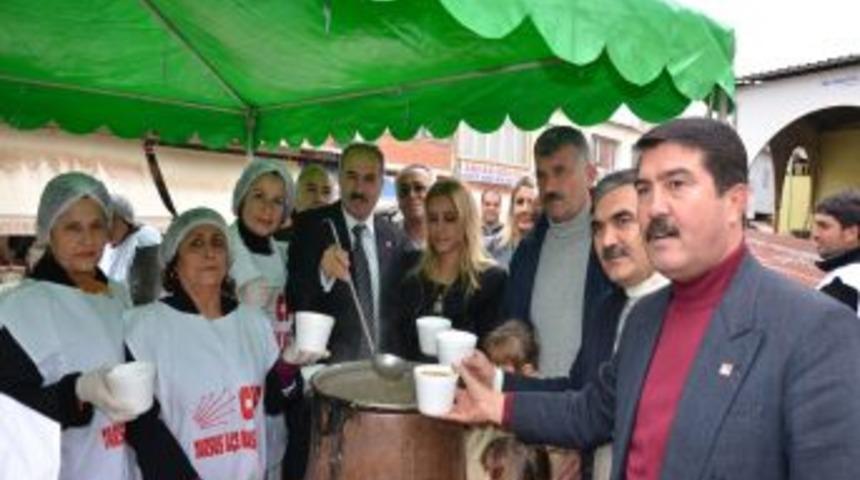 CHP, Tarsus'ta 3 Bin Kişiye Aşure Dağıttı