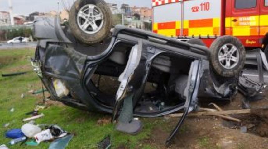 Emniyet Kemeri Taktılar, Kazadan Yara Almadan Kurtuldular