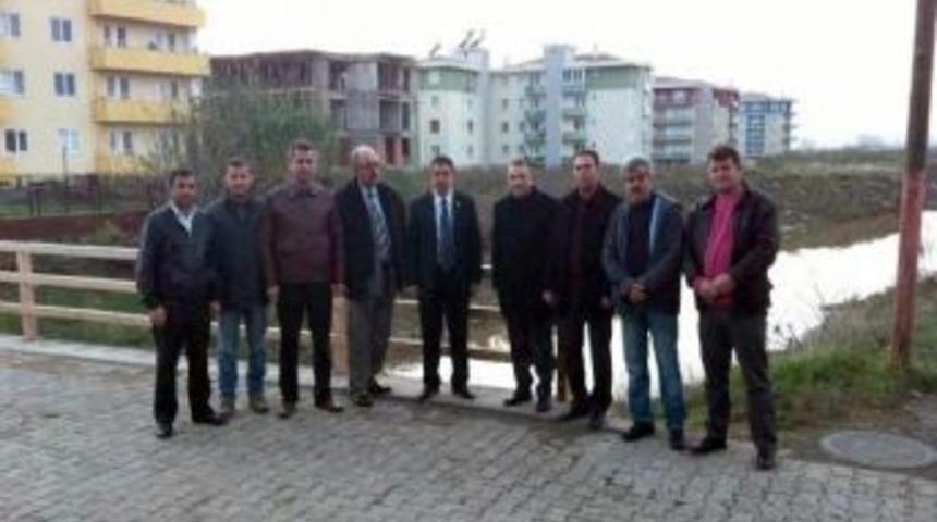 Ak Partili Milletvekili Sel B&ouml;lgesinde İncelemelerde Bulundu
