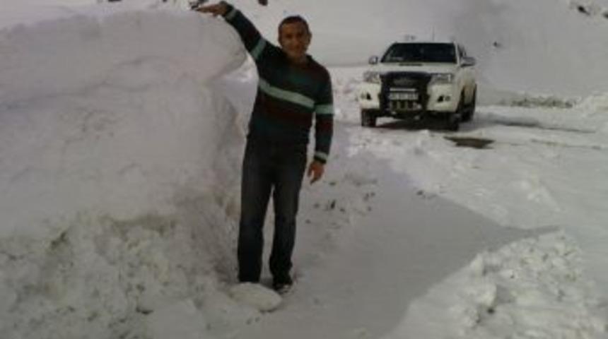 Akt&uuml;t&uuml;n Yolu Kardan Kapandı