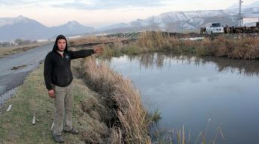 OSB&rsquo;nin Atık Suları, Dereye Ve Hayvanların Otladığı Meraya Bırakılıyor