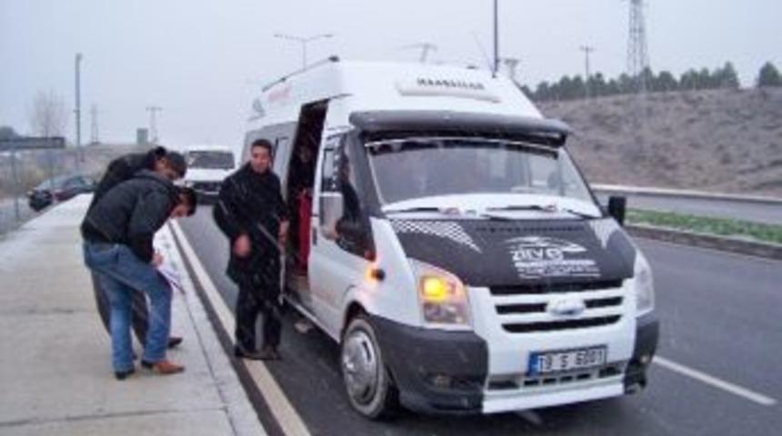 Sungurlu&rsquo;da Okul Servis Ara&ccedil;ları Denetlendi