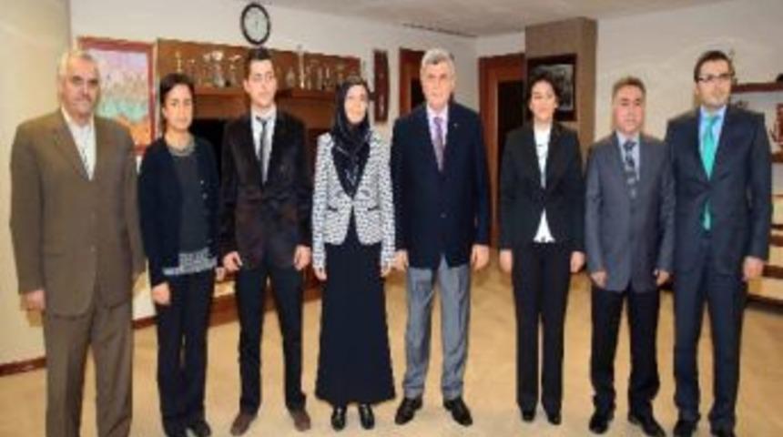 To&ccedil;- Bir-sen'den Başkana Teşekk&uuml;r Ziyarete