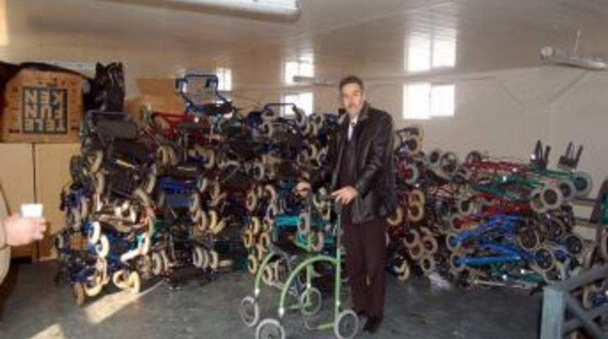 Almanya'dan G&ouml;nen'e Yardım Malzemesi