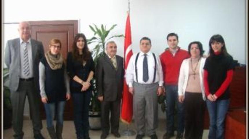 İspanyol Konuklardan Kaymakam &Ouml;zarslan&rsquo;a Ziyaret