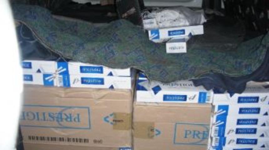 Muş’ta Kaçak Sigara Operasyonu