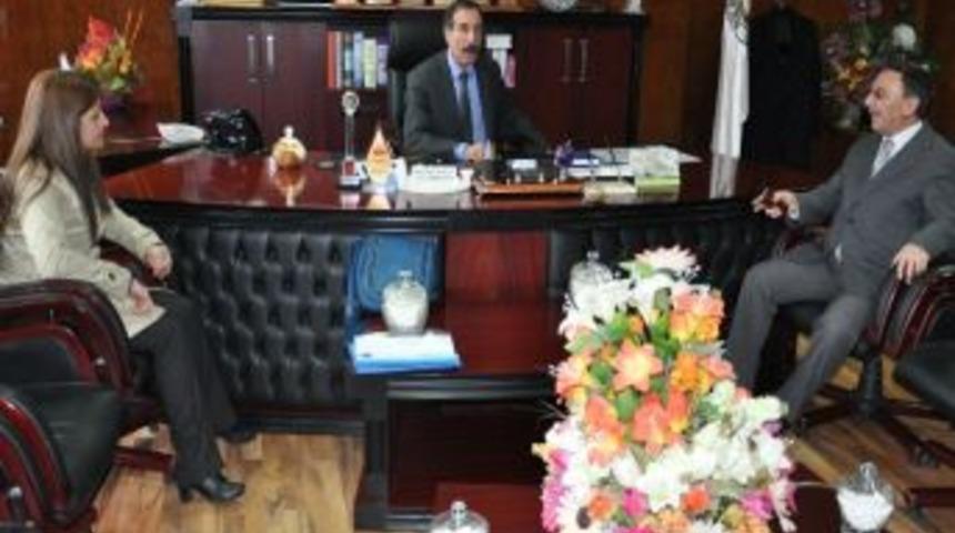 İş-kur M&uuml;d&uuml;r&uuml; Taylan İş&ccedil;ileri Ziyaret Etti