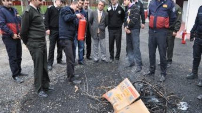 Askerlik Şubesinde Baskın Ve Yangın Tatbikatı Yapıldı