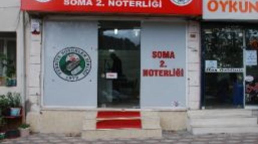 Soma'da A&ccedil;ılan 2. Noter, Hizmetlerin Kolaylaşmasını Sağladı
