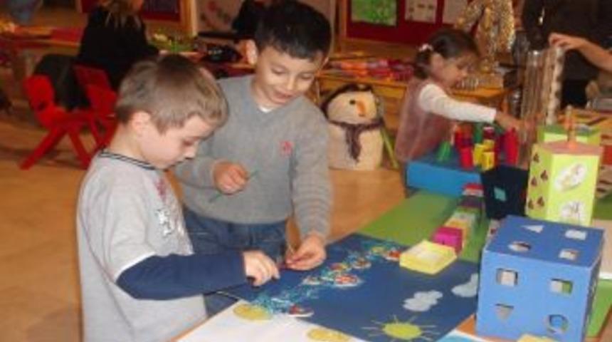 Boz&uuml;y&uuml;kl&uuml; Miniklerin Sergisi Yoğun İlgi G&ouml;rd&uuml;