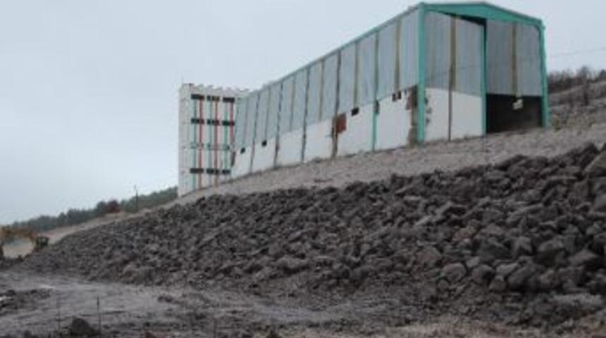 Beyşehir Konya Karayolu'nda Heyelan