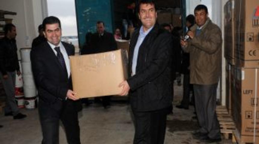 Bursa&rsquo;dan G&ouml;nderilen Yardımlar Suriyeli Sığınmacılara Ulaştı