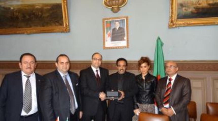 TUSKON Heyeti, Cezayir Sanayi Ve Ticaret Odası'nı Ziyaret Etti