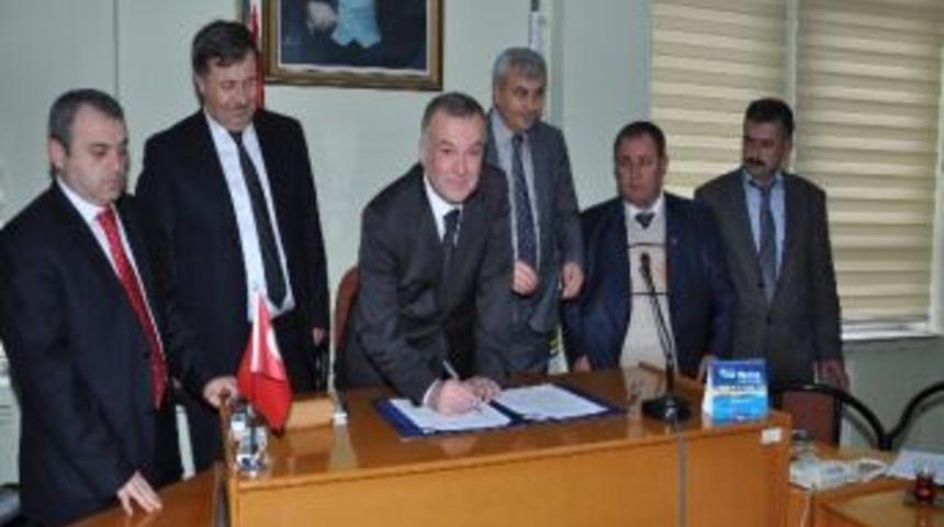 Malkara Belediyesine Ait Mezbaha 15 Aylığına &Uuml;retici Birliklerine Kiralandı