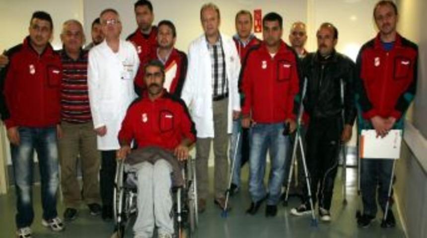 Ampute Futbul Takımına Medical Park Antalya Hastane Kompleksi'nde Bilgilendirme Toplantısı
