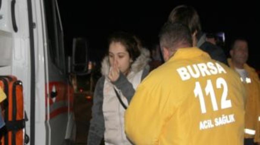 Bursa&rsquo;da Trafik Kazası: 2 Yaralı