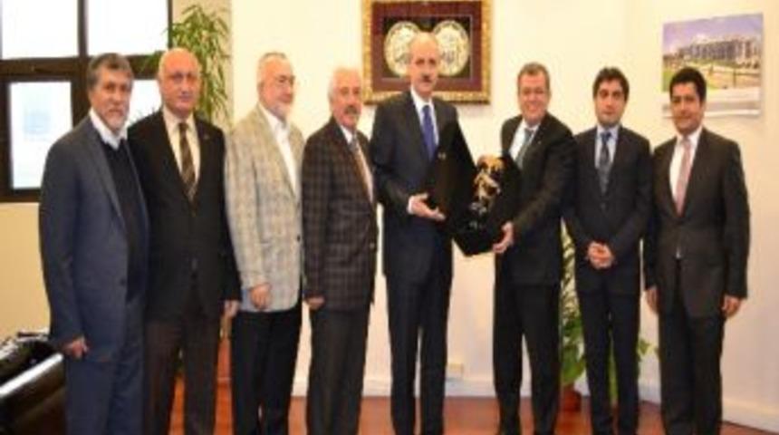 Numan Kurtulmuş&rsquo;tan Ato&rsquo;ya Ziyaret