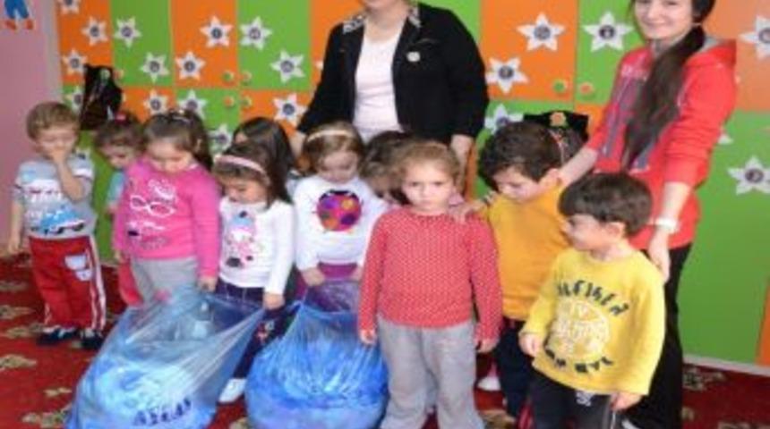 Miniklerden Kapak Kampanyasına Destek