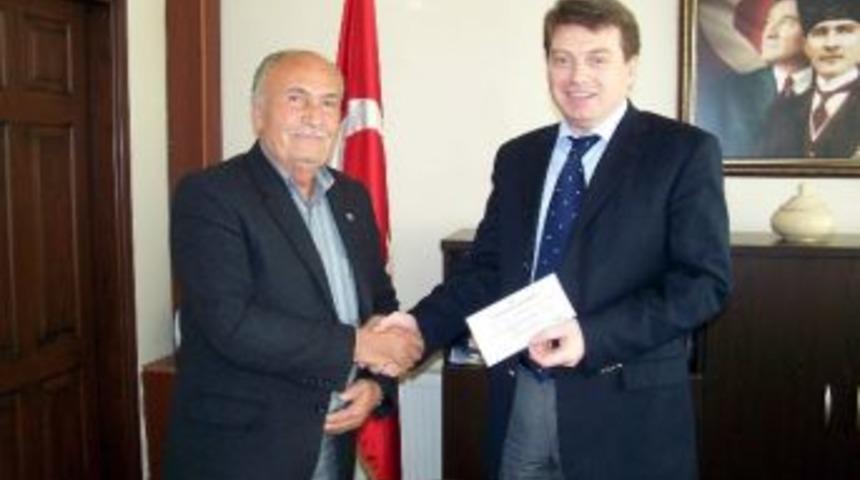 Thk&rsquo;dan Korkuteli Kaymakamlığı'na 15 Bin Tl&rsquo;lik &Ccedil;ek