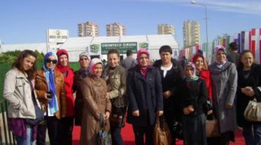 Samsunlu Kadın &Ccedil;ift&ccedil;iler, Growtech Antalya Tarım Fuarı&rsquo;na Katıldı