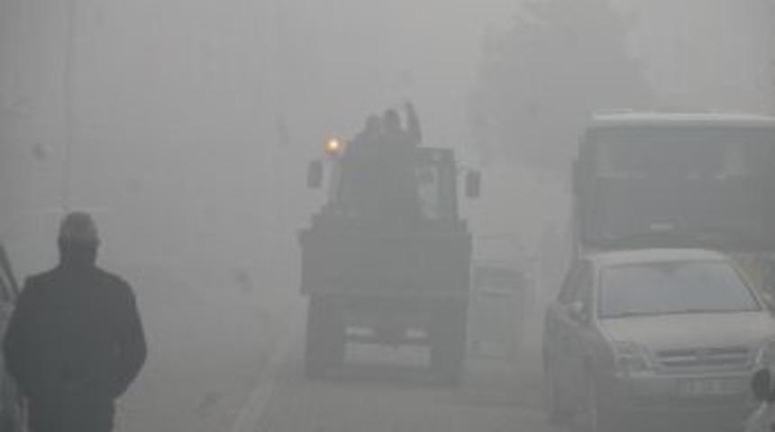 Iğdır&rsquo;da Sis Hayatı Olumsuz Y&ouml;nde Etkiledi