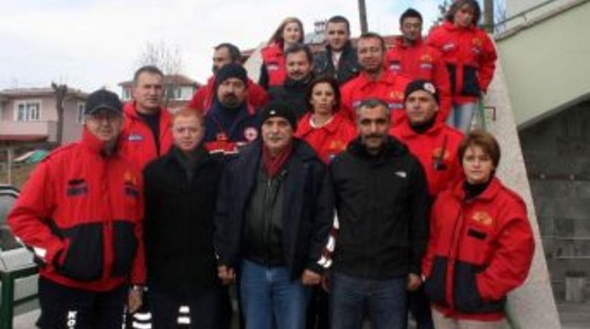 G&ouml;n&uuml;ll&uuml; İtfaiyeciler Avluburun'da Buluştu