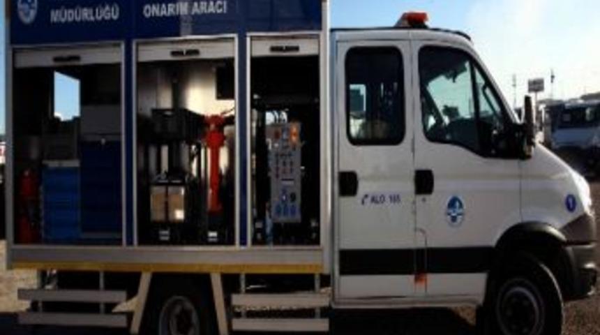 Meski&rsquo;ye 3 Adet Arıza Onarım Aracı Alındı
