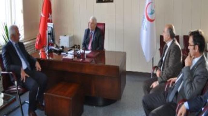 Kutso Y&ouml;netim Kurulu&rsquo;ndan Mithat Ekici'ye Ziyaret