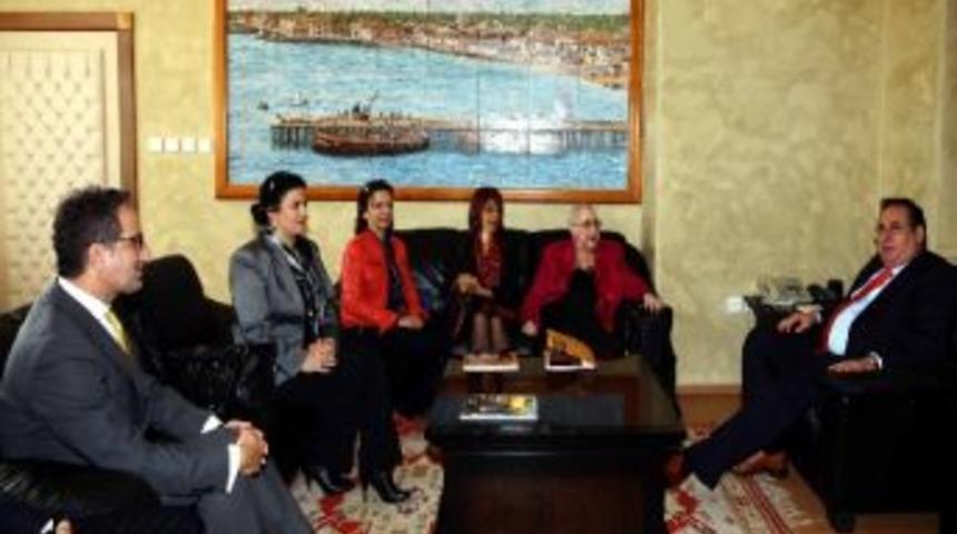 Uluslararası M&uuml;zik Festivali Y&ouml;netiminden &Ouml;zcan&rsquo;a Ziyaret