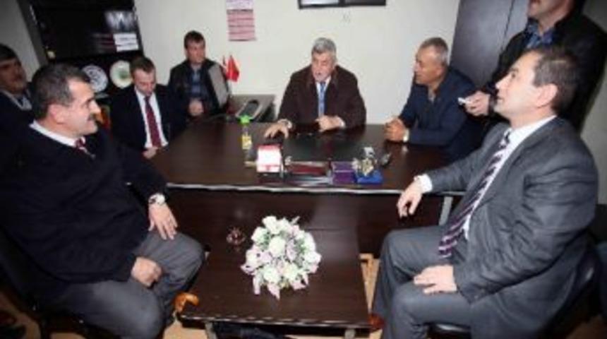 Kaymakam Erdoğan'a Hayırlı Olsun Ziyareti