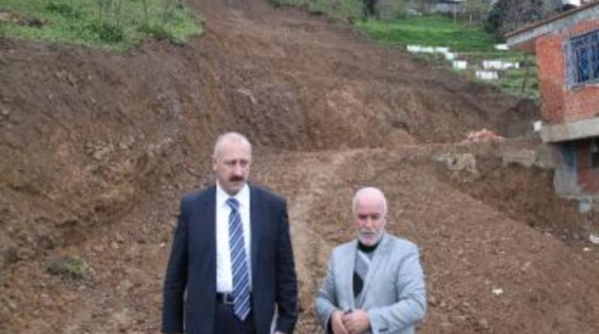 Araklı Belediye Başkanı Recep &Ccedil;ebi Verdiği S&ouml;zleri Yerine Getirmek İ&ccedil;in Gece G&uuml;nd&uuml;z &Ccedil;alışıyor