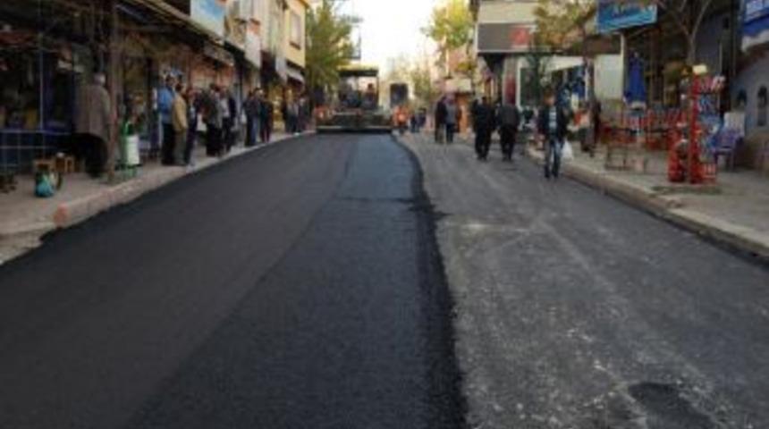 Şehitkamil Belediyesi'nden Sıfır Asfalt &Ccedil;alışması
