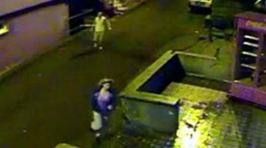 Kocasından dayak yedi, bakkal izledi!