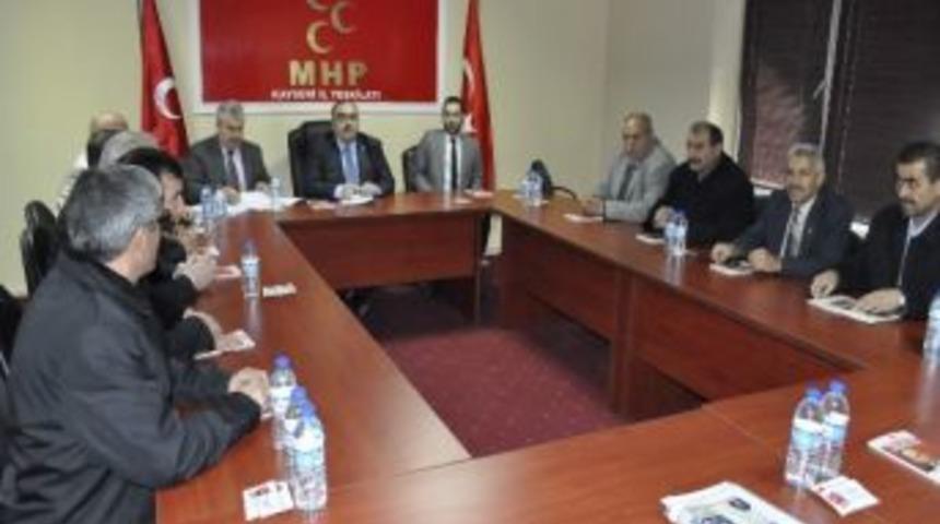 Mhp&rsquo;de İstişare Toplantısı