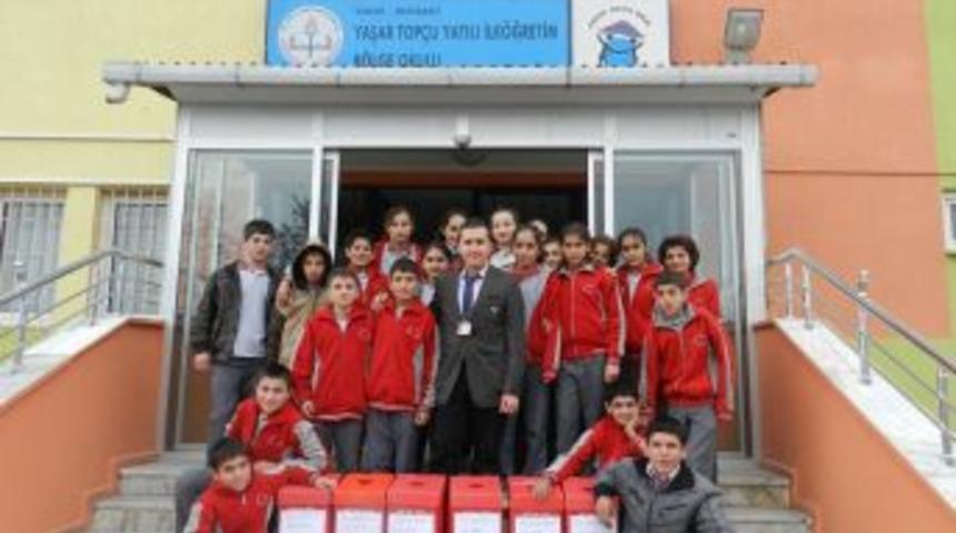 Boyabat YBO&rsquo;lu &Ouml;ğrenciler 113 Kilo Atık Pil Topladı