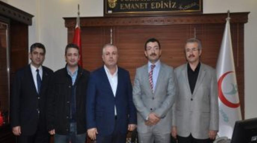 İl Sağlık M&uuml;d&uuml;r&uuml;ne KASİAD'dan 'hayırlı Olsun' Ziyareti