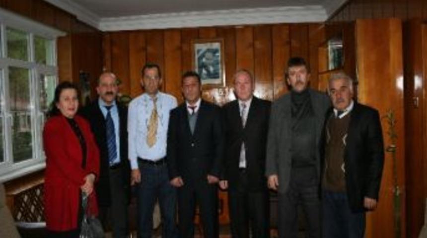 Mhp İl&ccedil;e Başkanlıgından Kamu Kuruluşlarına Ziyaret