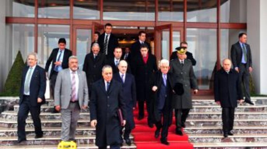 Filistin Devlet Başkanı Abbas T&uuml;rkiye'den Ayrıldı