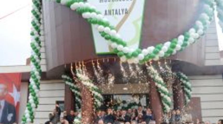 Uluslararası Antalya Yangın Eğitim Merkezi&rsquo;nin A&ccedil;ılışı Yapıldı