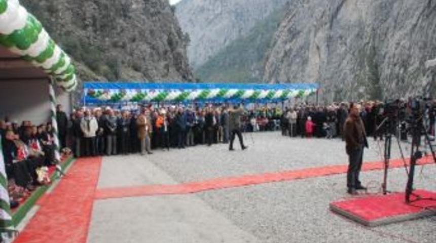 T&uuml;rkiye'nin 5. B&uuml;y&uuml;k Hidroelektrik Santrali A&ccedil;ıldı