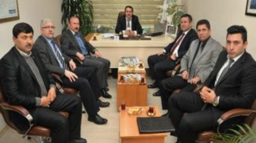 Başkan Doğan&rsquo;dan Ziraat Odası&rsquo;nı Ziyaret