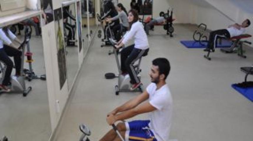 Biibf Fitness Salonu &Ouml;ğrencileri Bekliyor