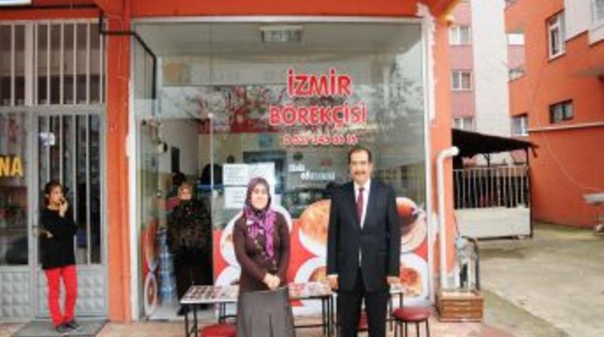 B&ouml;rek Ustası Işsiz &Ccedil;ift Kaymakamlık Sayesinde Iş Veren Oldu